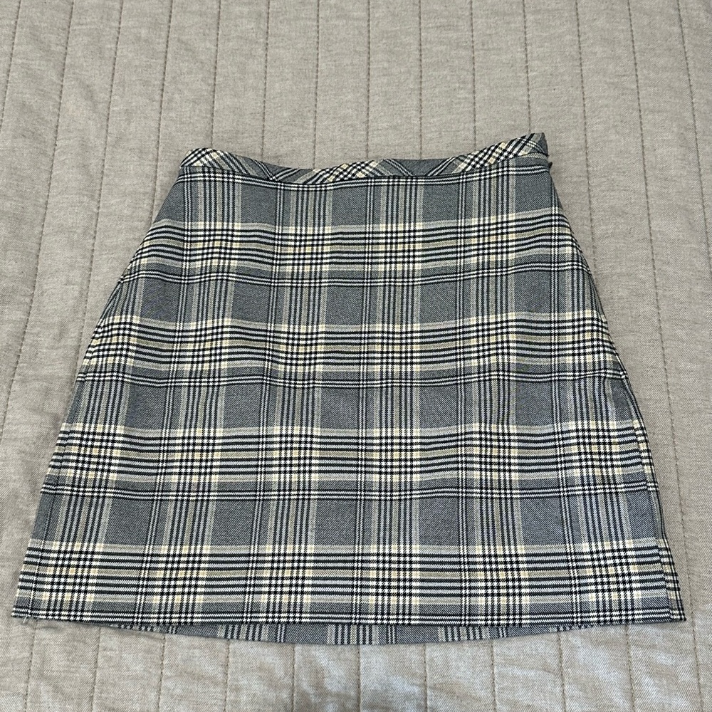 Banana Republic Plaid Mini Skirt NWT
